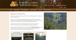 Desktop Screenshot of forestandtree.ie